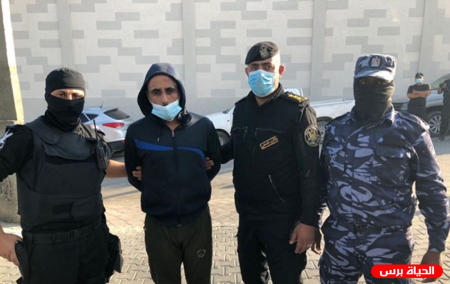 المباحث تلقي القبض على المتهم شادي الصوفي 